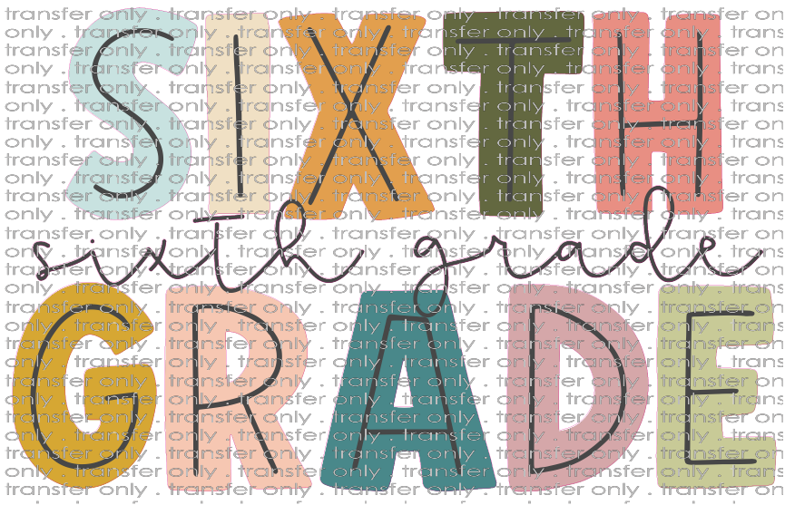 SCH 582 Sixth Grade Cursive Color