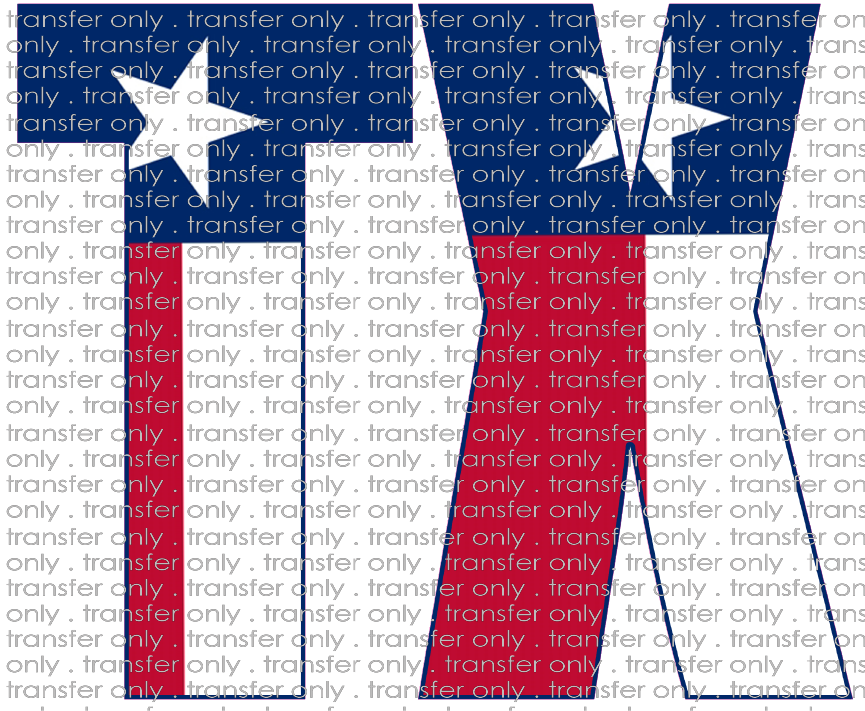 TX 78 Texas TX Letters Flag Colors